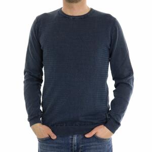 MAGLIA MICROFANTASIA BLU